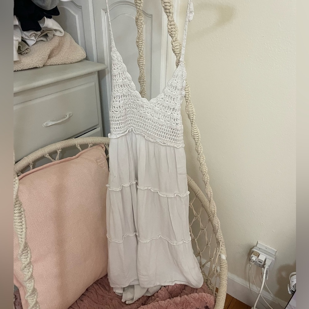 perfect white sun dress